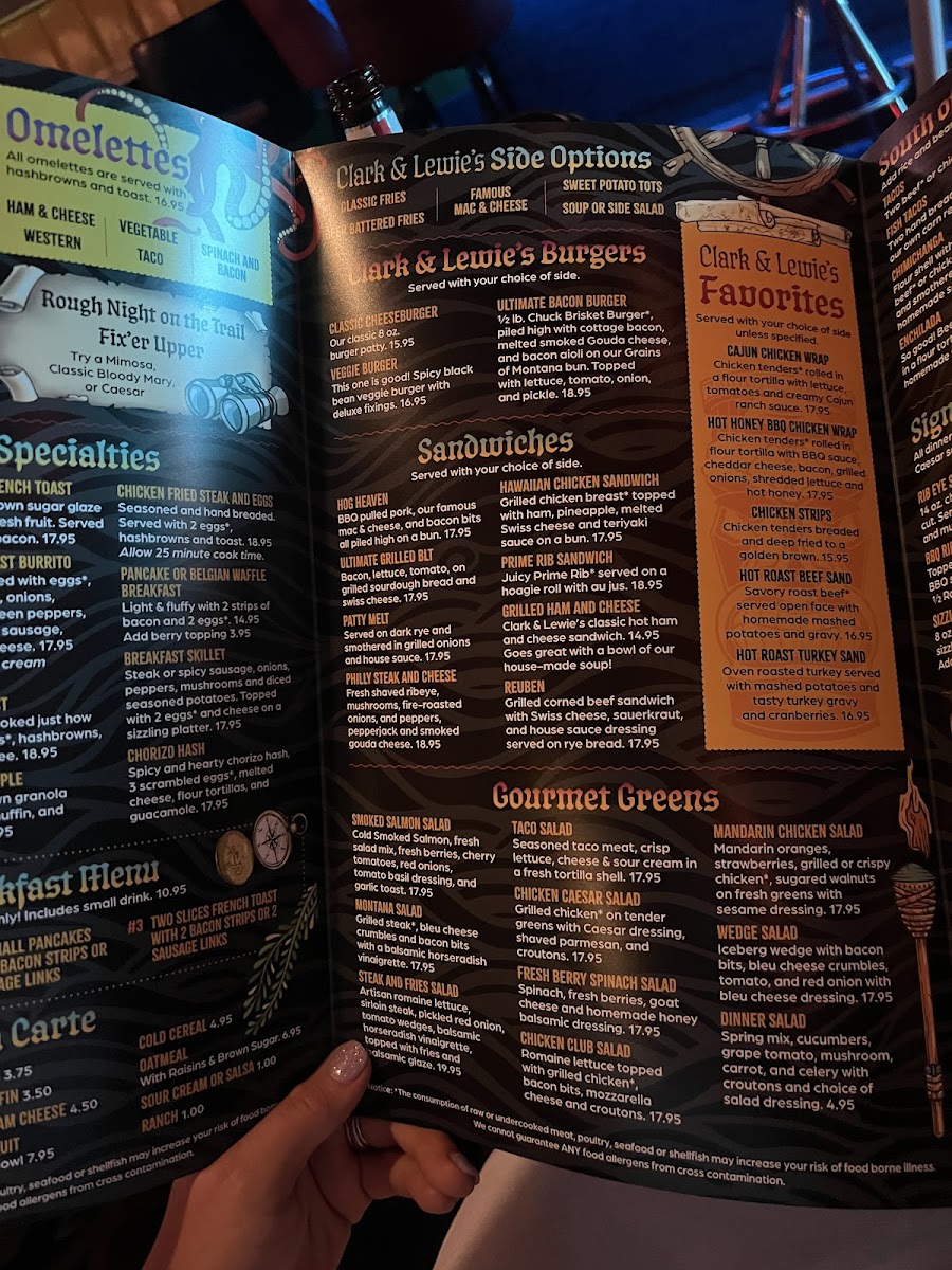 Clark & Lewie's Restaurant Menu - Image 6